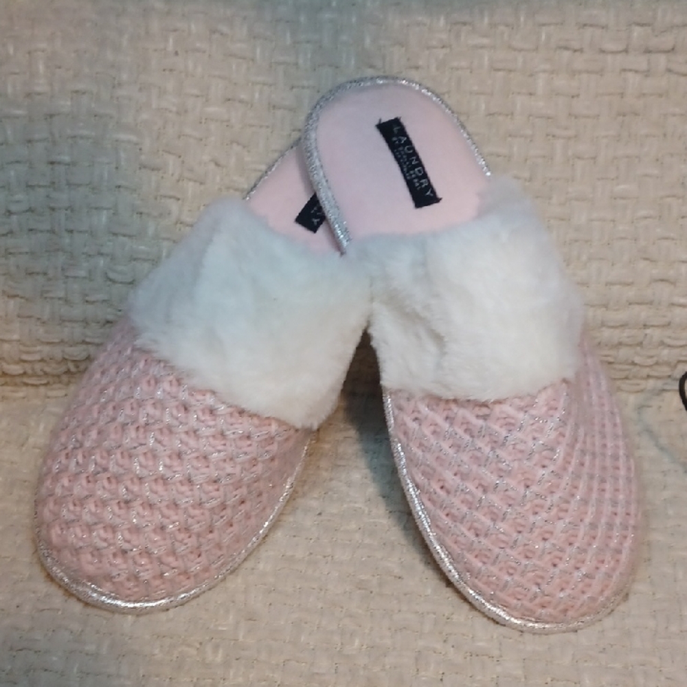 Laundry Glitter Pink Slippers